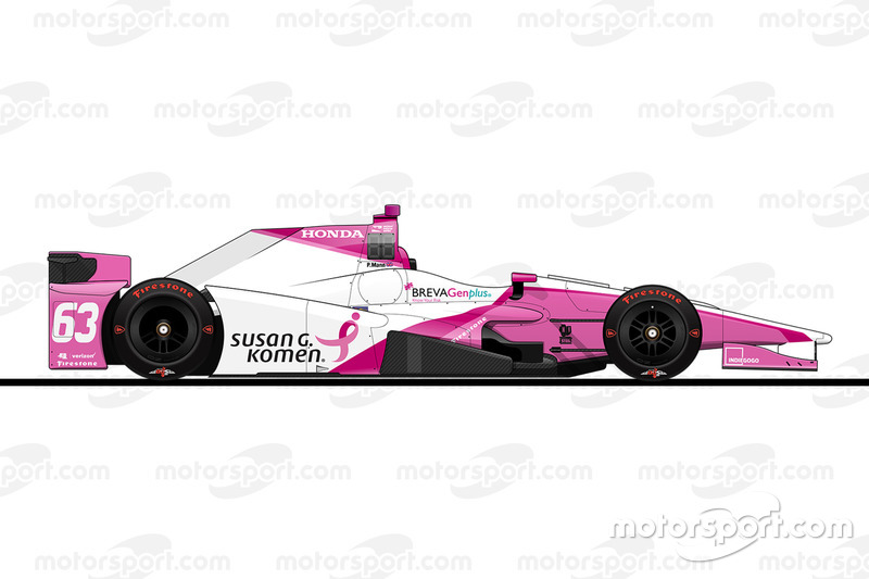 Startpositie 25: Pippa Mann (Coyne-Honda)