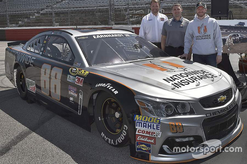 Throwback-Design von Dale Earnhardt Jr., Hendrick Motorsports, Chevrolet (Fahrer: Jeff Gordon)