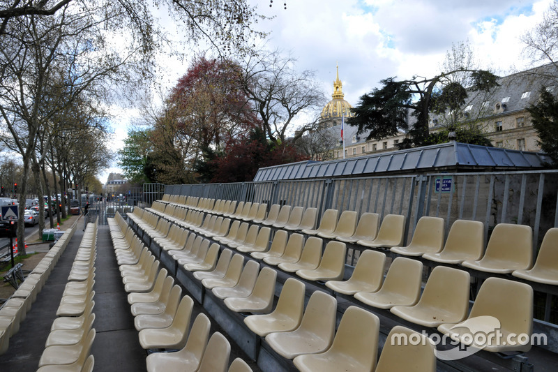 Voorbereidingen op de ePrix van Parijs