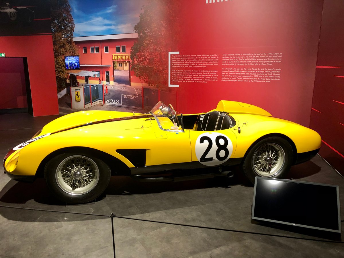 La Ferrari 500 TR est l'une des six pièces d'exception présentées.