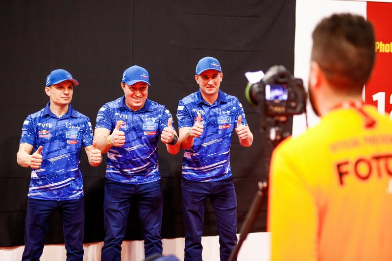 #516 Team KAMAZ Master: Anton Shibalov, Dmitrii Nikitin, Ivan Tatarinov