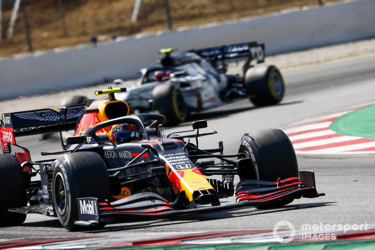 Alex Albon, Red Bull Racing RB16, Pierre Gasly, AlphaTauri AT01