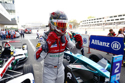 Daniel Abt, Audi Sport ABT Schaeffler, galibiyeti kutluyor