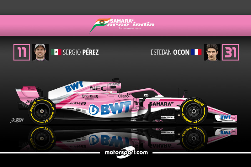 Sergio Pérez 2 Esteban Ocon 6