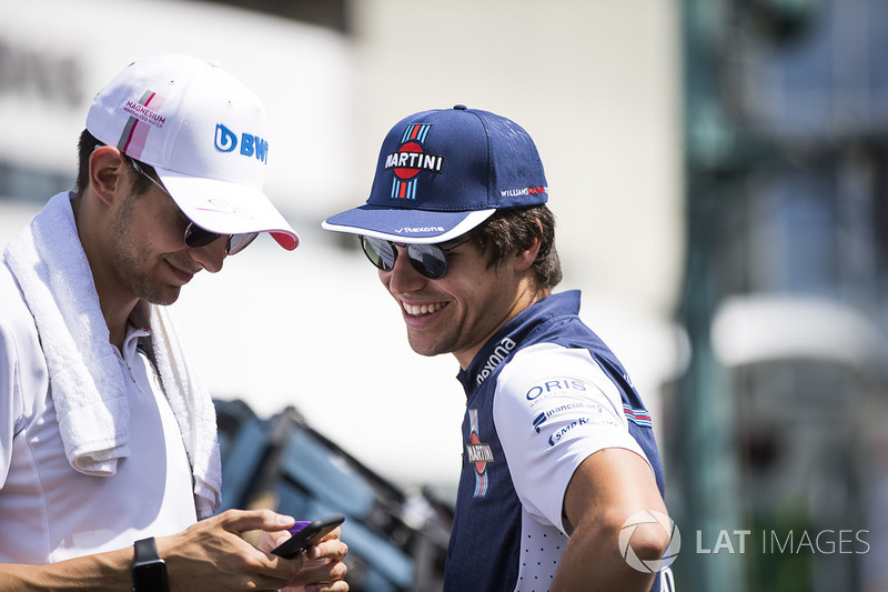 Esteban Ocon, Force India e Lance Stroll, Williams Racing