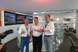 Zak Brown, CEO McLaren Racing, durante l'annuncio del rinnovo tra McLaren e Sparco