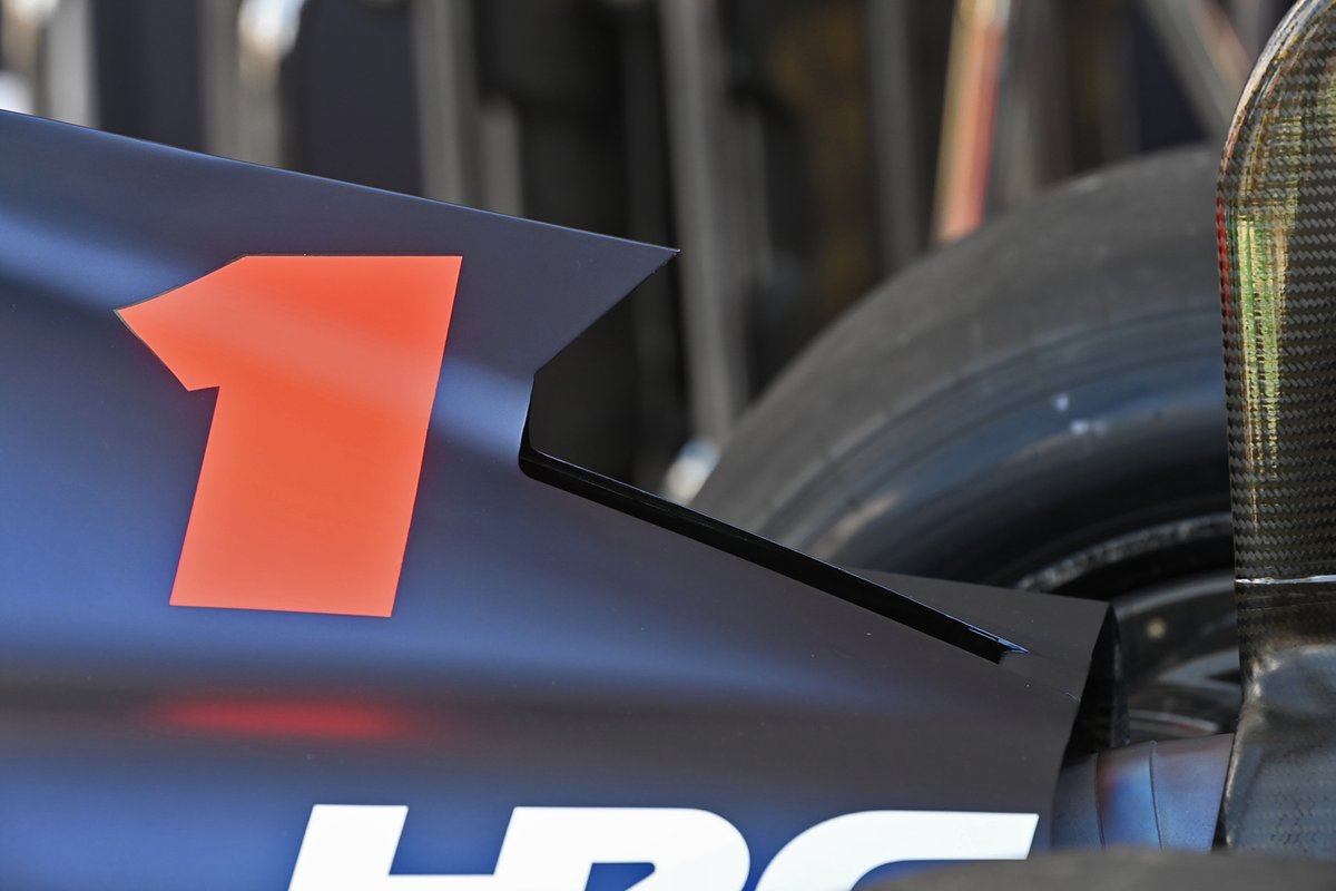 Detalle del Red Bull Racing RB18