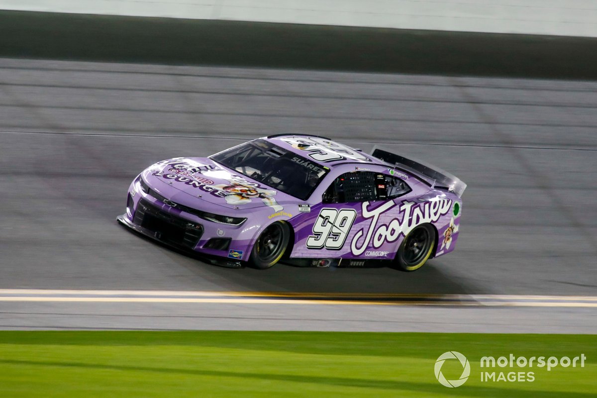Daniel Suarez, TrackHouse Racing, Chevrolet Camaro Tootsies Orchid Lounge