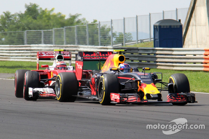 Макс Ферстаппен, Red Bull Racing RB12, Кімі Райкконен, Ferrari SF16-H