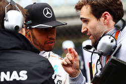 Lewis Hamilton, Mercedes AMG F1 in der Startaufstellung