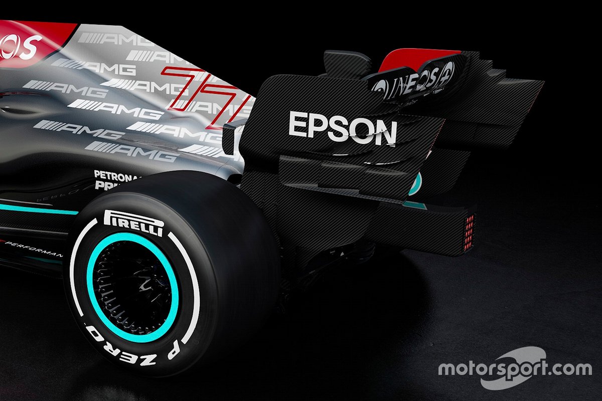 Mercedes AMG F1 W12 rear detail