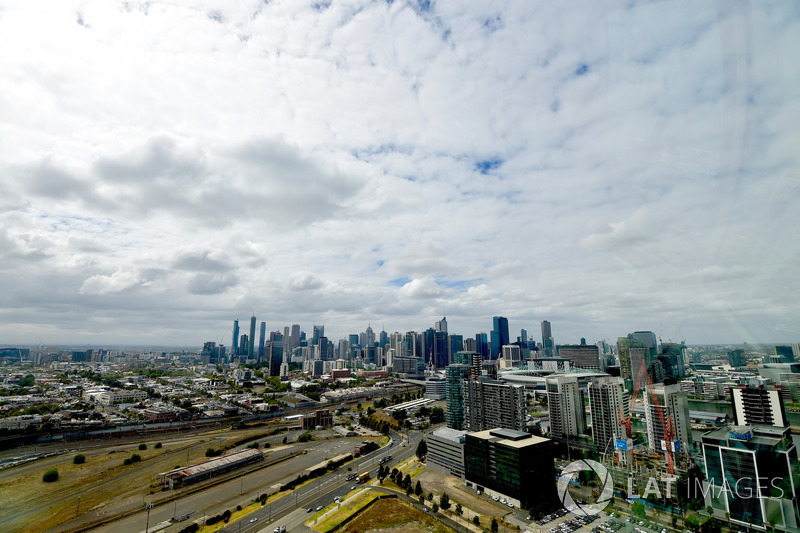 Melbourne şehir görünümü