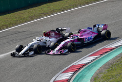 Шарль Леклер, Sauber C37, Серхіо Перес, Force India VJM11