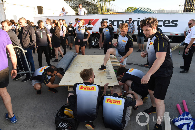 Pirelli у перегонах на плотах
