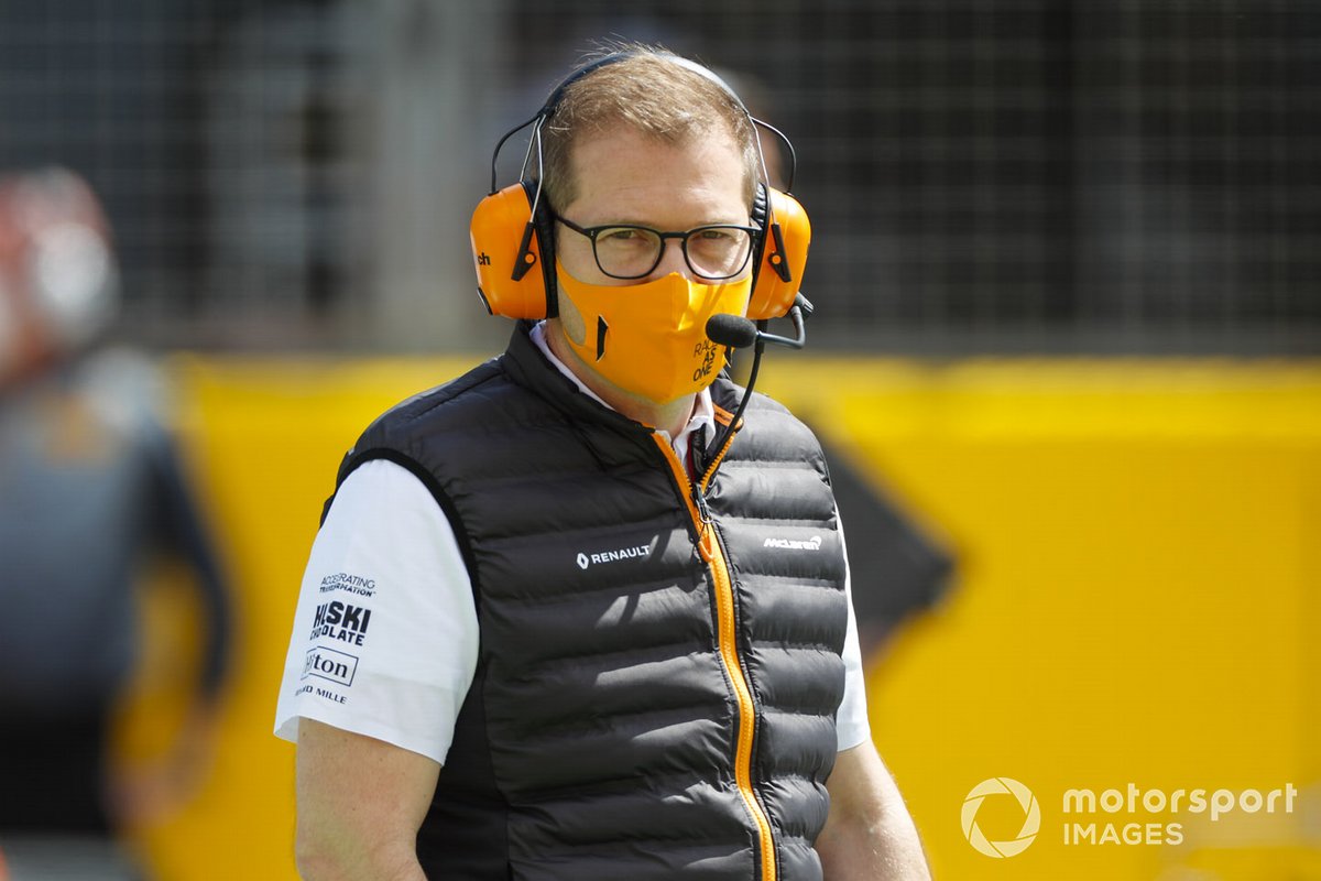 Andreas Seidl, Team Principal, McLaren