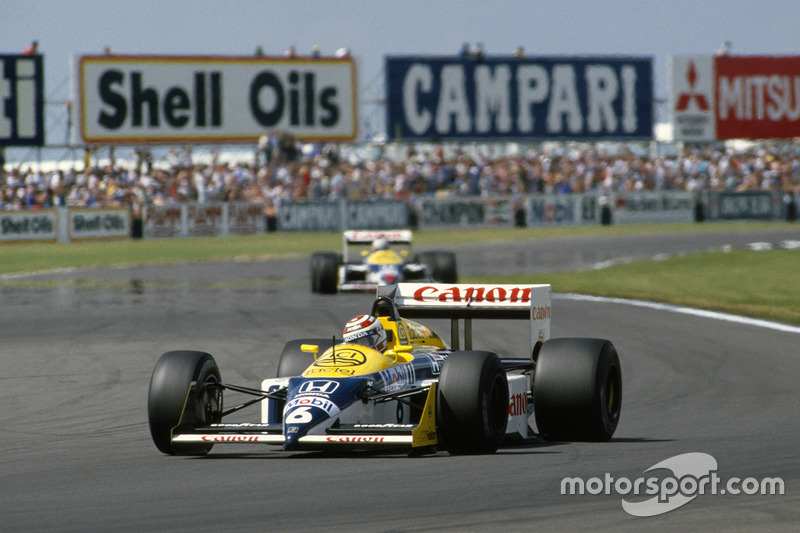 Нельсон Пике, Williams FW11B, и Найджел Мэнселл, Williams FW11B. У каждого свой автомобиль