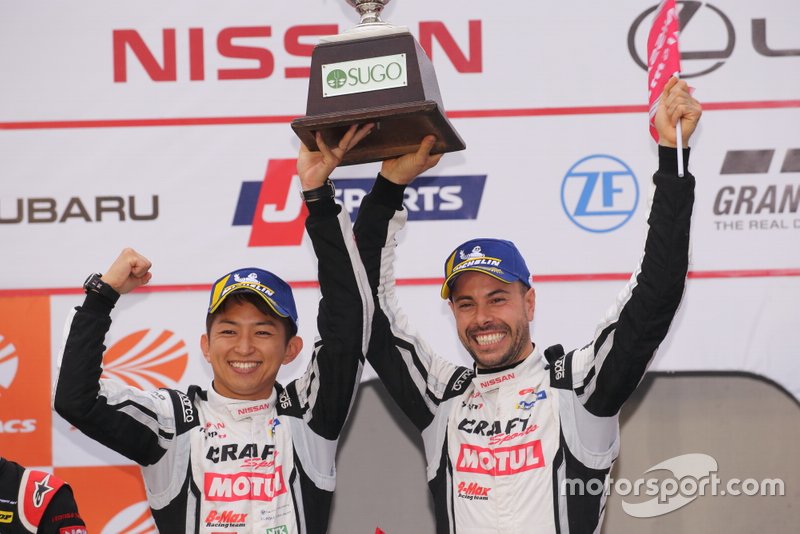 2019年に3号車CRAFTSPORTS MOTUL GT-Rをドライブしたマコヴィッキィ