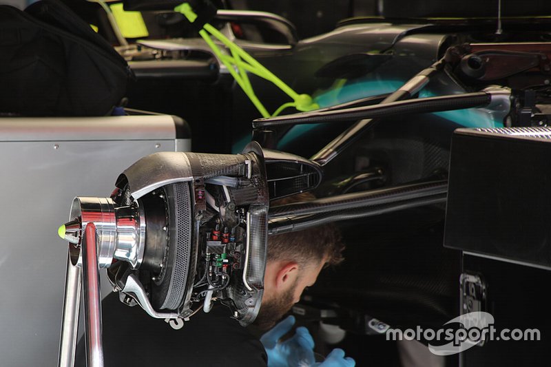 Detail teknis Mercedes AMG F1