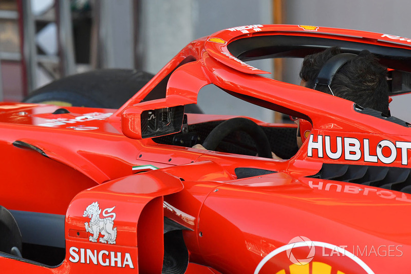 Halo, Ferrari SF71H