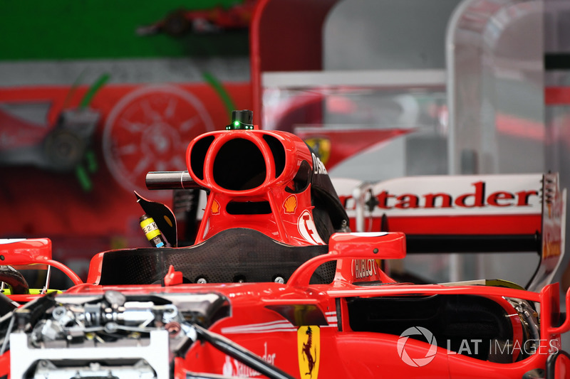 Ferrari SF70H airbox