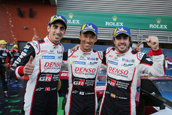 Ganadores #8 Toyota Gazoo Racing Toyota TS050: Sébastien Buemi, Kazuki Nakajima, Fernando Alonso