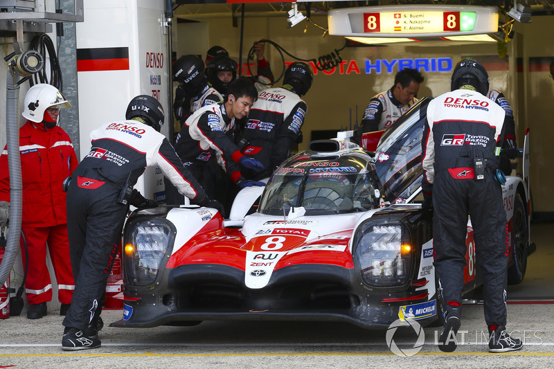 #8 Toyota Gazoo Racing Toyota TS050: Sebastien Buemi, Kazuki Nakajima, Fernando Alonso, Jose Maria L