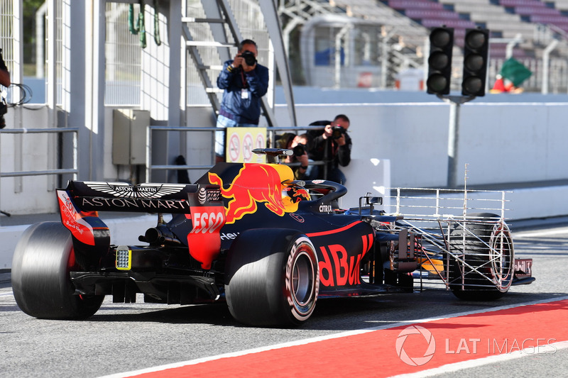 Max Verstappen, Red Bull Racing RB14 aero sensörü