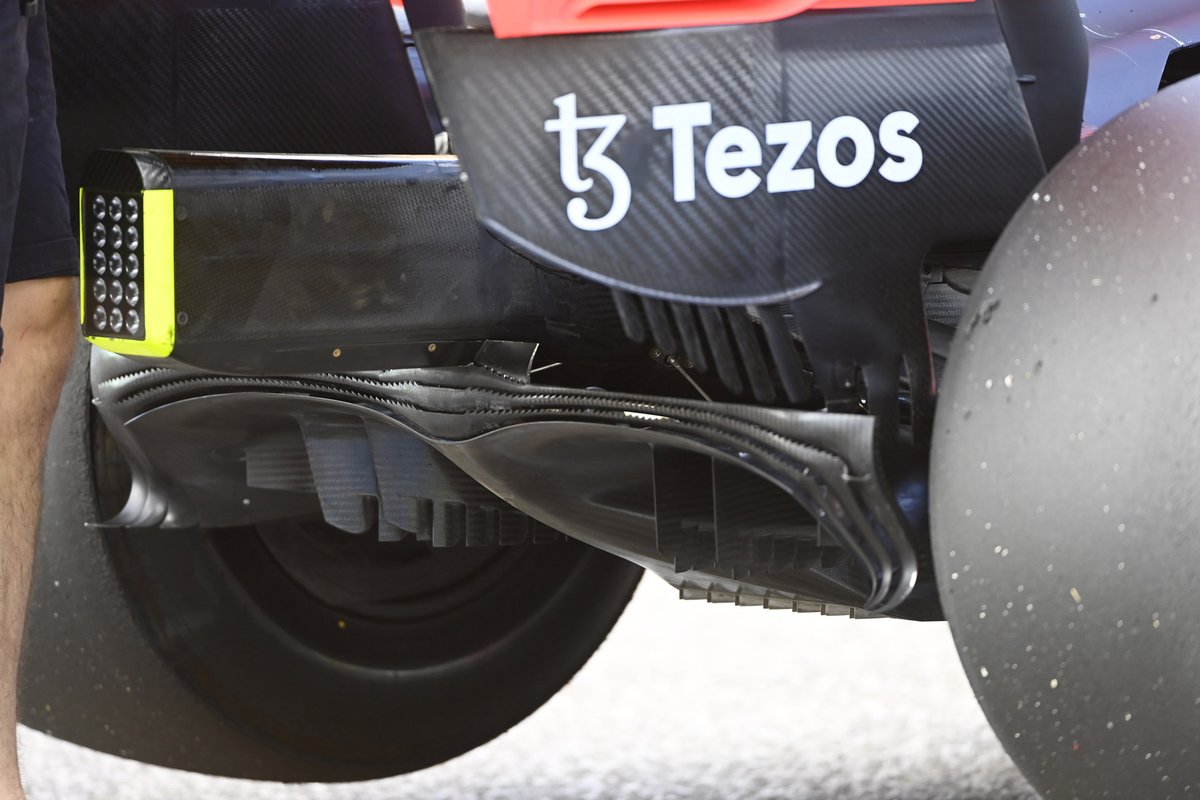 Detalle del Red Bull RB16B