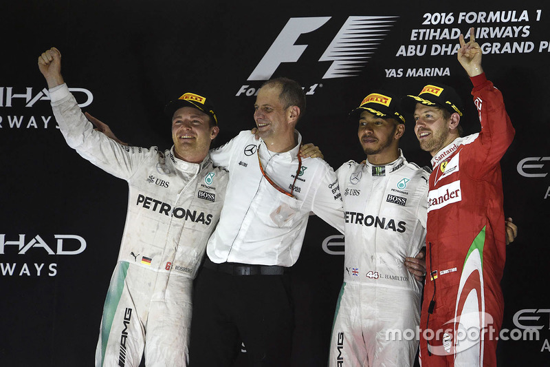 Abu Dhabi GP 2016 Podyum