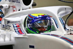 Felipe Massa, Williams FW38, mit Cockpitschutz Halo