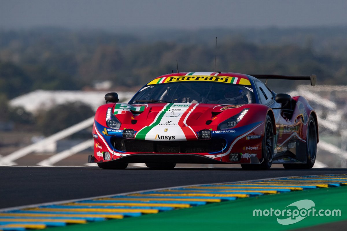 #51 AF Corse Ferrari 488 GTE EVO: Alessandro Pier Guidi, James Calado, Daniel Serra