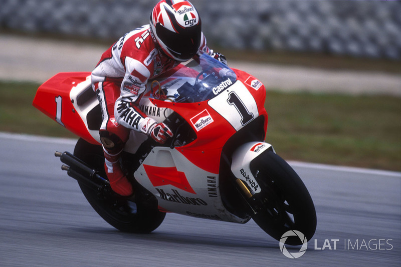 Von 1990 bis 1992 holte Wayne Rainey dreimal in Folge den WM-Titel in der 500er Klasse der Motorrad-WM