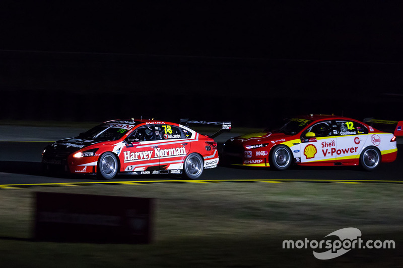 Fabian Coulthard, Team Penske Ford, Simona de Silvestro, Nissan Motorsports