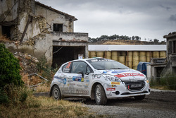 Nicola Manfredi, Jasmine Manfredi, Peugeot 208 R2B Maranello Corse ASD