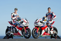 Nicky Hayden, Honda WSBK Team e Michael van der Mark, Honda WSBK Team