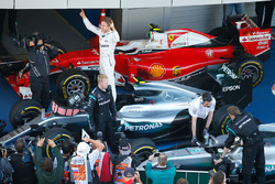 1. Nico Rosberg, Mercedes AMG F1 Team W07, im Parc Fermé