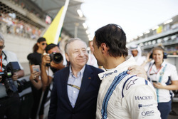 Jean Todt, President, FIA, Felipe Massa, Williams