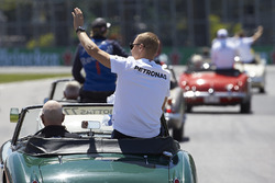Valtteri Bottas, Mercedes AMG F1, en el desfile de pilotos