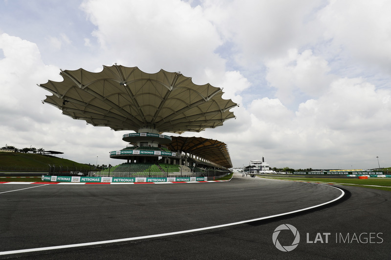 Sepang Circuit final corner detail