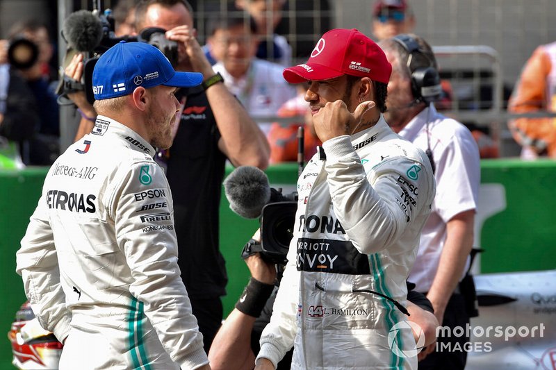Поулсіттер Валттері Боттас і Льюіс Хемілтон, Mercedes AMG F1