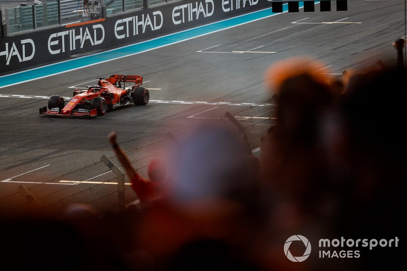 Sebastian Vettel, Ferrari SF90, spins