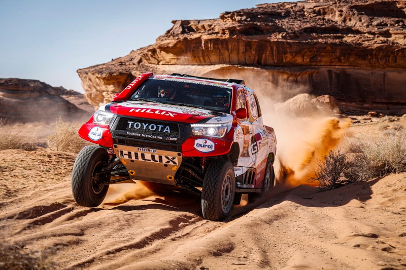 #310 Toyota Gazoo Racing: Fernando Alonso, Marc Coma di Reli Dakar 2020 kategori mobil.