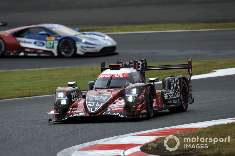 #3 Rebellion Racing Rebellion R-13: Mathias Beche, Gustavo Menezes, Thomas Laurent