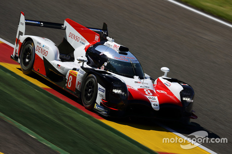 #8 Toyota Gazoo Racing Toyota TS050: Sébastien Buemi, Kazuki Nakajima, Fernando Alonso
