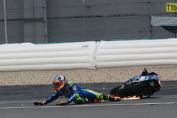 Аварія Алекса Рінса, Team Suzuki MotoGP