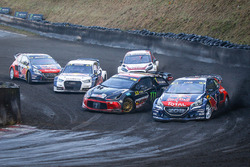Sébastien Loeb, Team Peugeot Hansen, Mattias Ekström, EKS RX Audi S1, Petter Solberg, PSRX Citroën D
