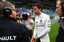 Jolyon Palmer, Renault Sport F1 Team op de grid