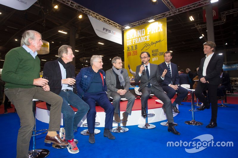 Conférence de presse du Grand Prix de France Historique à Rétromobile
