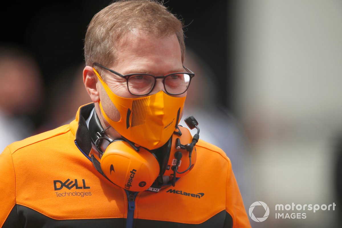 Andreas Seidl, Team Principal, McLaren