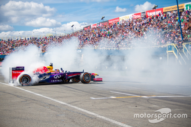 Buemi in actie tijdens de Gamma Racing Day 2014